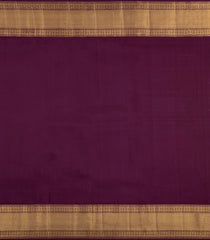 White Handloom Korvai Kanchipuram Silk Saree With Zari Buttas-KA16339
