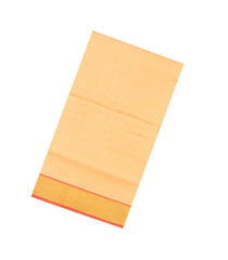 Sandal Handloom Silk Cotton Saree With Checks & Buttas-SC4730