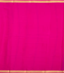 Purple Woven Mysore Silk Saree With Contrast Border-MS3857