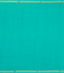 Aquamarine Woven Mysore Silk Saree With Pure Zari Checks-MS3294