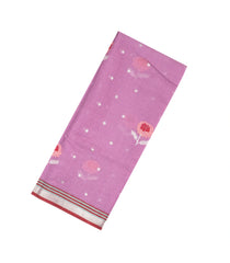 Purple Handloom Kota Silk Saree With Meena Floral Buttas -KO1009