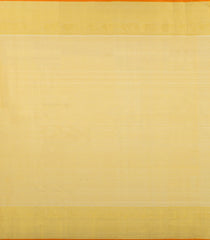 Cream Handloom Kanchipuram Silk Saree With Floral Motifs-KA15676