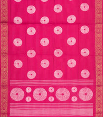 Pink Printed Synthetic Dola Silk Saree With Zari Stripes & Border-SY0405