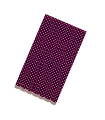 Burgundy Woven Synthetic Blended Saree With Embroidered Motifs-EN2057