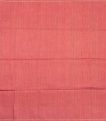 Peach Printed Synthetic Tussar Silk Saree With Multi Colour Stripes-SY0530