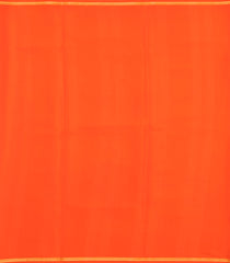 Orange Woven Mysore Silk Saree With Zari Motifs-MS3661