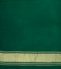 Green Woven Modal Silk Saree With Zari Pallu-PS0729