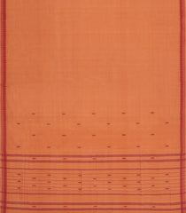 Peach Woven Kadapa Cotton Saree With Buttas-KN0706