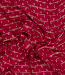 Crimson Printed Synthetics Dola Saree Zari Stripes-BL5290