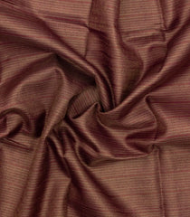 Brown Woven Tussar Tissue Silk Saree With Checks-TU3447
