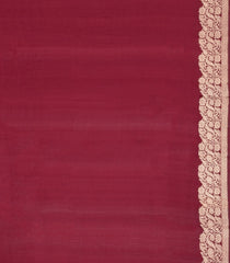 Magenta Handloom Banarasi Silk Saree With Zari Kanchipuram Butta Silk Sarees-BE1871