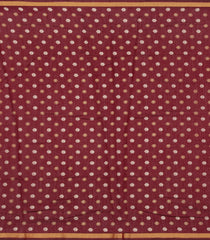 Crimson Printed Art Chanderi Saree With Zari Border-BL5013