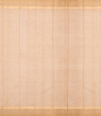 Off White Handloom Rasipuram Cotton Saree With Floral Buttas-RA2526