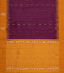 Magenta Handloom Soft Silk Saree With Buttas & Contrast Border-SO4528