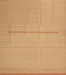 Gold Handloom Tissue Kanchipuram Silk Saree With Zari Stripes-KA14272