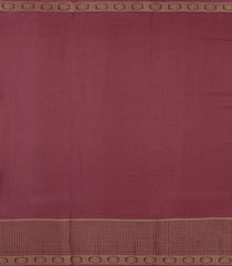 Dusty Peach Woven Synthetic Dola Silk Saree With Printed Floral Motifs-BL4715