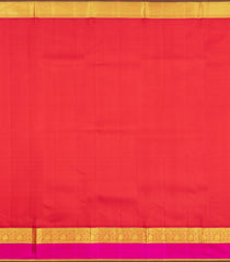 Lavender Handloom Korvai Kanchipuram Silk Saree With Zari Buttas-KA16719