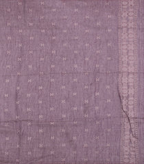 Cream Printed Art Chanderi Saree With Jhalar-SY0018