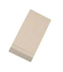 Off White Handloom Kerala Cotton Saree With Silver Zari Border-KEC1064