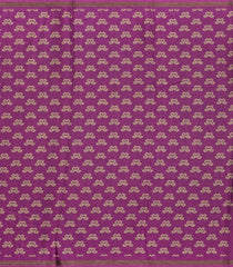 Pink Printed Art Linen Saree With Zari Border-BL6025