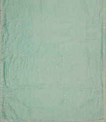 Aquamarine Woven Synthetic Blended Saree With Embroidered Motifs-EN2049