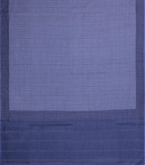 Steel Blue Woven Tussar Silk Saree With Diamond Motifs-TU3299
