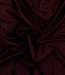 Dark Brown Woven Mysore Silk Saree With Contrast Border-MS3412