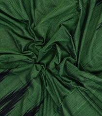 Sea Green Handwoven Orissa Cotton Saree With Tie & Dye Pallu-OR0919