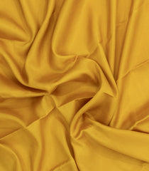 Mustard Woven Mysore Silk Saree With Contrast Border-MS3714