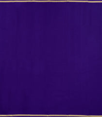 Purple Woven Mysore Silk Saree With Mango Border-MS3375