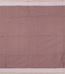 Dusty Pink Handloom Bengal Cotton Saree With Stripes & Buttas-BG1593