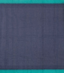Dark Blue Woven Rasipuram Cotton Saree With Buttas-RA2657
