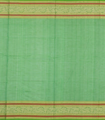 Light Green Handloom Silk Cotton Saree With Buttas-SC4811