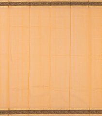 Sandal Handloom Kanchi Cotton Saree With Floral Buttas--KC1557