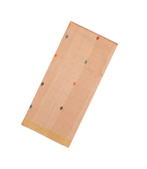 Sandal Woven Tussar Silk Saree With Meean Motifs-TU3266