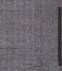 Black Woven Art Dupion Silk Saree With Embroidered Border-BL6111