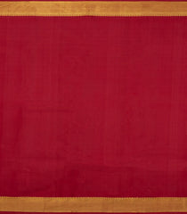Crimson Handloom Kanchipuram Silk Saree With Zari Checks-KA14446