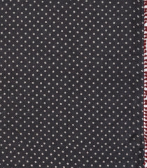 Black Printed Jaipur Cotton Saree With Tie & Dye Motifs-JC1860