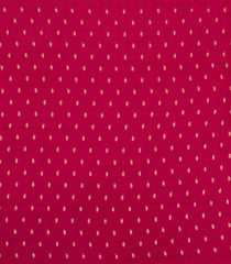 Baby Pink Woven Blended Viscose With Zari Checks-BL5558