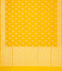 Yellow Handloom Banarasi Silk Saree With Meena Floral Motifs-BE1898