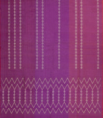 Pink Handloom Soft Silk Saree With Diamond Stripes-SO4631