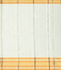 Neon Green Handloom Korvai Kanchipuram Silk Saree With Floral Buttas-KA12523