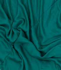 Sea Green Woven Synthetic Blended Saree With Embroidered Motifs-EN2038