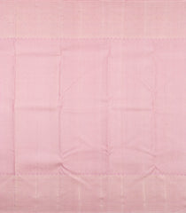 Baby Pink Handloom Kanchipuram Silk Saree With Dotted Zari Motifs-KA16606