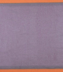 Dark Grey Woven Rasipuram Cotton Saree With Floral Buttas-RA2562