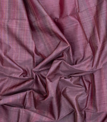 Chestnut Pink Woven Tussar Silk Saree With Stripes-TU3330