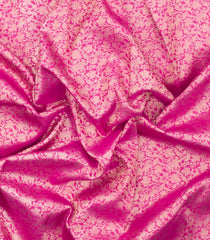 Magenta Handloom Kanchipuram Silk Saree With Vanasingaram Motifs-KA15807