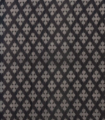 Rust Printed Jaipur Cotton Saree With Floral Motifs-JC1734