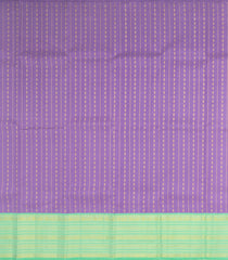 Lavender Handloom Korvai Silk Pavadai & Aquamarine Blouse-PM2088