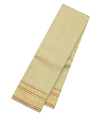 Taupe Handloom Kanchipuram Silk Saree With Annam Motifs-KA15815
